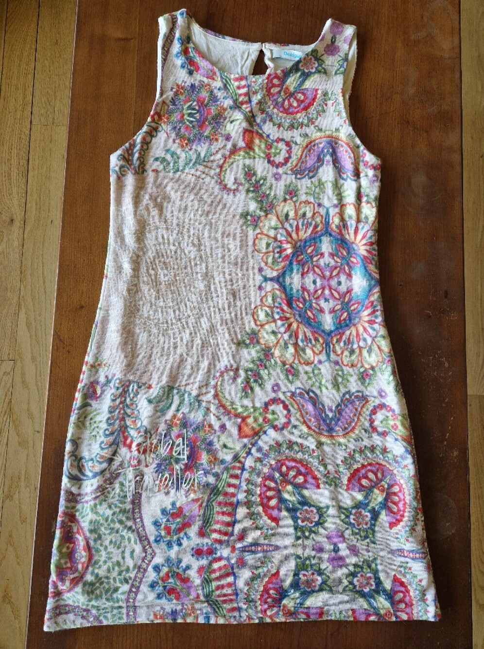 Boho Floral Paisley Multicolor Maxi Dress - Desigual